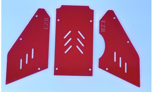 Baja 5B Window Sets - Red Translucent | EZR